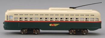 Bachmann PCC Trolley Philly Transit Co. HO Scale Trolley and Hand Car #62945