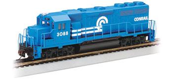 Bachmann GP40 Conrail N Scale Model Train Diesel Locomotive #63556