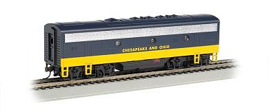 Bachmann F7 B DCC Chesapeake & Ohio HO Scale Model Train Diesel ...