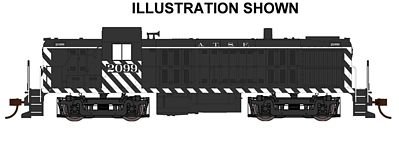 Bachmann RS-3 Santa Fe #2100 DCC Sound HO Scale Model Train Diesel Locomotive #63908