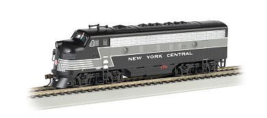 Bachmann F7 A DCC Sound NYC (Lightning Stripe) HO Scale Model Train Diesel Locomotive #64302