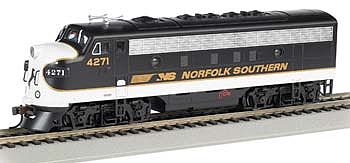 Bachmann F7 A DCC Sound Norfolk Southern #4271 HO Scale Model Train Steam Locomotive #64303