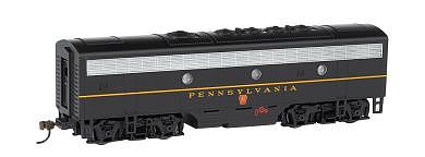 Bachmann F7 B DCC Sound Pennsylvania (Single Stripe) HO Scale Model Train Diesel Locomotive #64405