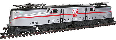 Bachmann GG-1 DCC Ready PRR 4866 Silver w/Red Stripe N Scale Model Train Diesel Locomotive #65254