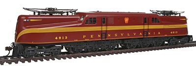 Bachmann GG1 w/DCC Pennsylvania Tuscan Red 4913 HO Scale Model Train Electric Locomotive #65302