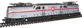 Bachmann GG1 w/DCC PRR Silver w/Red Stripe 4872 HO Scale Model Train Electric Locomotive #65304