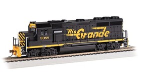 Bachmann HO GP40 Rio Grande #3088 w/DCC