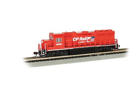 Bachmann GP40 Canadian Pacific #4608 DCC/Sound N Scale Model Train Diesel Locomotive #66353