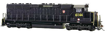 Bachmann EMD SD45 DCC PRR #6144 N Scale Model Train Diesel Locomotive #66452