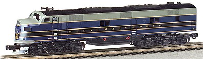 Bachmann EMD E7-A DCC with Sound Baltimore & Ohio HO Scale Model Train Diesel Locomotive #66605