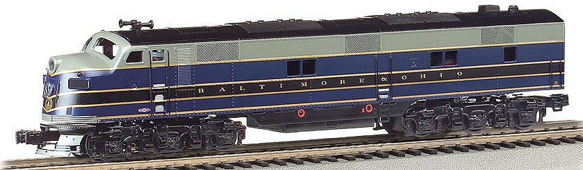 Bachmann EMD E7-A DCC with Sound Baltimore & Ohio HO Scale Model Train ...