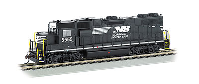 Bachmann EMD GP38-2 Norfolk Southern #5555 with Sound HO Scale Model Train Diesel Locomotive #66802