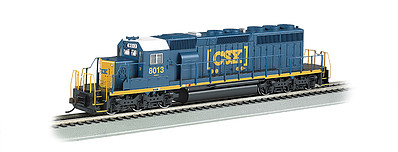 Bachmann SD40-2 DCC CSX #8013 Dark Future HO Scale Model Train Diesel Locomotive #67202