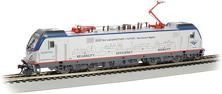 Bachmann 67404 HO Amtrak Demonstrator Siemens ACS-64 Electric