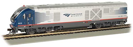 Bachmann Siemens SC-44 Charger Amtrak Midwest #4632 DCC N Scale Model Train Diesel Locomotive #67952