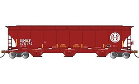 Bachmann HO Trinity 3-Bay Cvd.Hopper BNSF #475172 Circle Cross