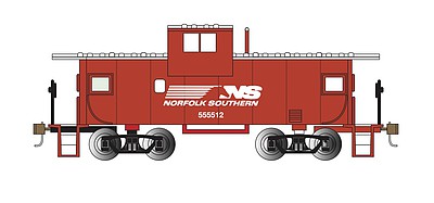Bachmann 36 Wide-Vision Caboose Norfolk Southern #X501 N Scale Model Train Freight Car #70756