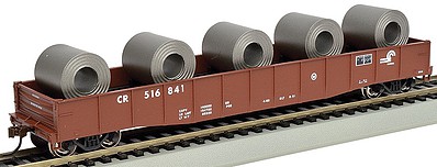 Bachmann 506 Gondola with Steel Coil Load Conrail HO Scale Model Train Freight Car #71909
