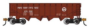 Bachmann 40' Quad Hopper Pennsylvania RR #175799 N Scale Model Train Freight Car #73352