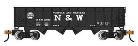 Bachmann 40' Quad Hopper Norfolk & Western #12986 N Scale Model Train Freight Car #73353