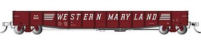 Bachmann ACF 50'6'' Drop-End Gondola Western Maryland HO Scale Model Train Freight Car #74804