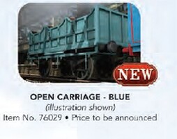 Bachmann HO TTT Blue Open Carriage