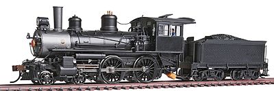Bachmann Spectrum 4-4-0 Sound Painted Unlettered Black