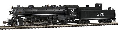 Bachmann USRA Light 2-10-2 w/DCC Kansas City Southern #220 N Scale ...