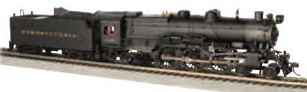 Bachmann K4 Pacific 4-6-2 Pennsylvania RR #5492 DCC HO Scale Model Train Steam Locomotive #84406