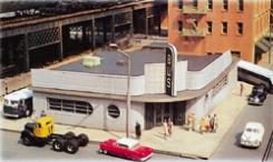 Bachmann Spectrum Bus Station HO Scale Model Railroad Building #88005