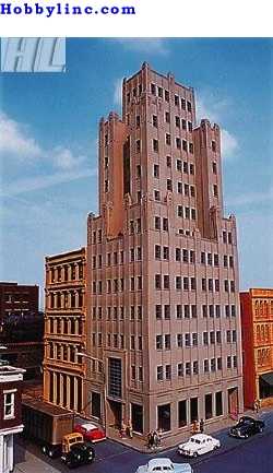 Bachmann Spectrum Trade Tower HO Scale Model Railroad Building #88007