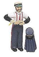 Bachmann Station Agent with Coat & Hat G Scale Model Railroad Figure #92313