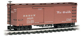 Bachmann Box Car Denver & Rio Grande Western G Scale Model Train Freight Car #93301