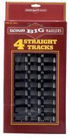 Bachmann 12 Straight (4) G Scale Steel Model Train Track #94511