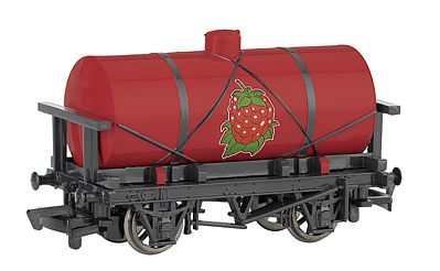 Bachmann Raspberry Tank Car G Scale Model Train Freight Car #98011