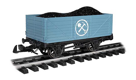 Bachmann Mining Wagon w/Load blue - G-Scale
