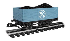 Bachmann Mining Wagon w/Load blue G-Scale
