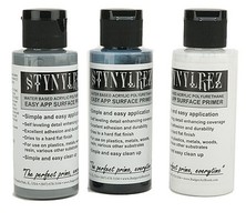 Badger Stynylrez 3-Tone 2oz Primer Pack Hobby and Model Acrylic Paint #210
