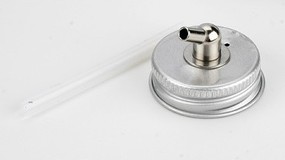Badger 33mm Metal Jar Cover with Adapter for Model 350 Airbrush Airbrush Accessory #50308m