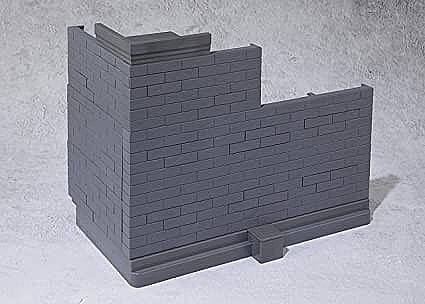 Banda-Figures Tamashii Option Brick Wall (Gray Ver.) Science Fiction Detail Accessory Kit #55558