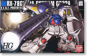Bandai HG Gundam - RX-78GP02A Gundam GP02 Physalis Snap Together Plastic Model Figure Kit #145069