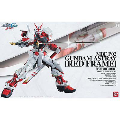 Bandai PG Gundam Astray Red Frame Snap Together Plastic Model Figure 1/60 Scale #158463