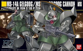 Bandai HG Gundam - MS-14A Gelgoog / MS-14C Gelgoog Cannon