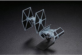 Star Wars - Tie Advanced & Tie Fighter -- Plastic Model Figure Kit -- 1 ...