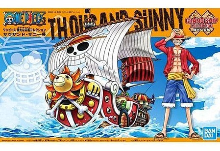 Bandai One Piece - Thousand Sunny Snap Together Plastic Model Ship Kit #2156318
