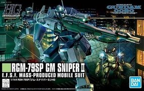 Bandai HG Gundam RGM-79SP GM Sniper II Snap Together Plastic Model Figure Kit 1/144 #2180532