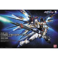 Bandai PG Gundam Strike Freedom Gundam Snap Together Plastic Model Figure Kit 1/60 Scale #2251374