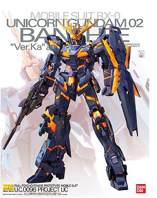 Bandai 1/100 HG Universal Century Series- Unicorn Gundam 02 Banshee (Ver.Ka)