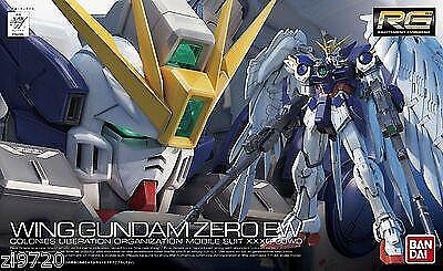 Bandai RG Gundam - Wing Gundam Zero EW Snap Together Plastic Model Figure Kit 1/144 Scale #2279763