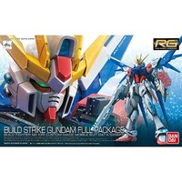 Bandai RG Gundam Build Strike Gundam Full Package Snap Together Plastic Model Figure Kit #2340121